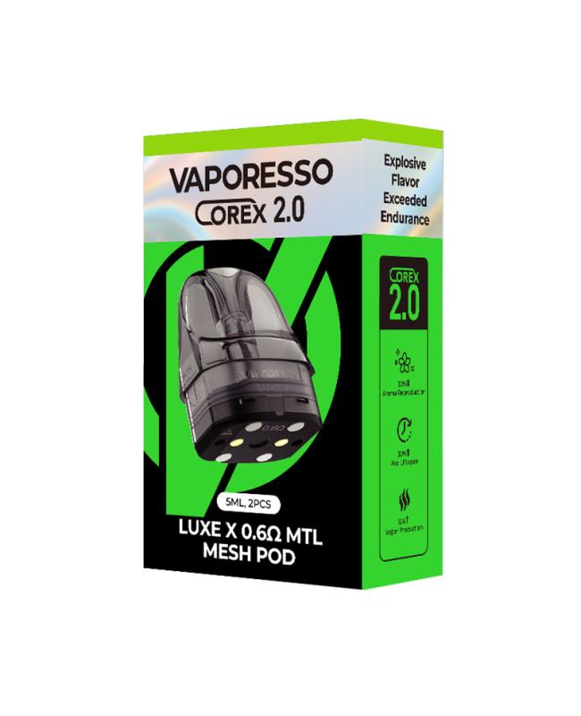 Vaporesso LUXE X/LUXE XR/LUXE XR Max/LUXE X PRO/LUXE X2 Pod Cartridge 5ml 2PCS/Pack by Brands pod system for pod systems - gallery image 5