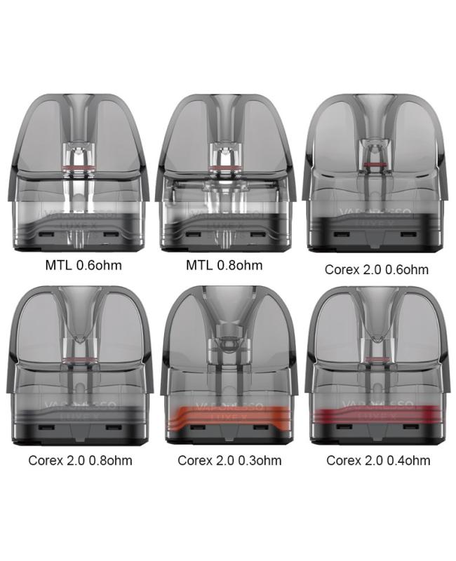 Vaporesso LUXE X/LUXE XR/LUXE XR Max/LUXE X PRO/LUXE X2 Pod Cartridge 5ml 2PCS/Pack by Brands pod system for pod systems - gallery image 2