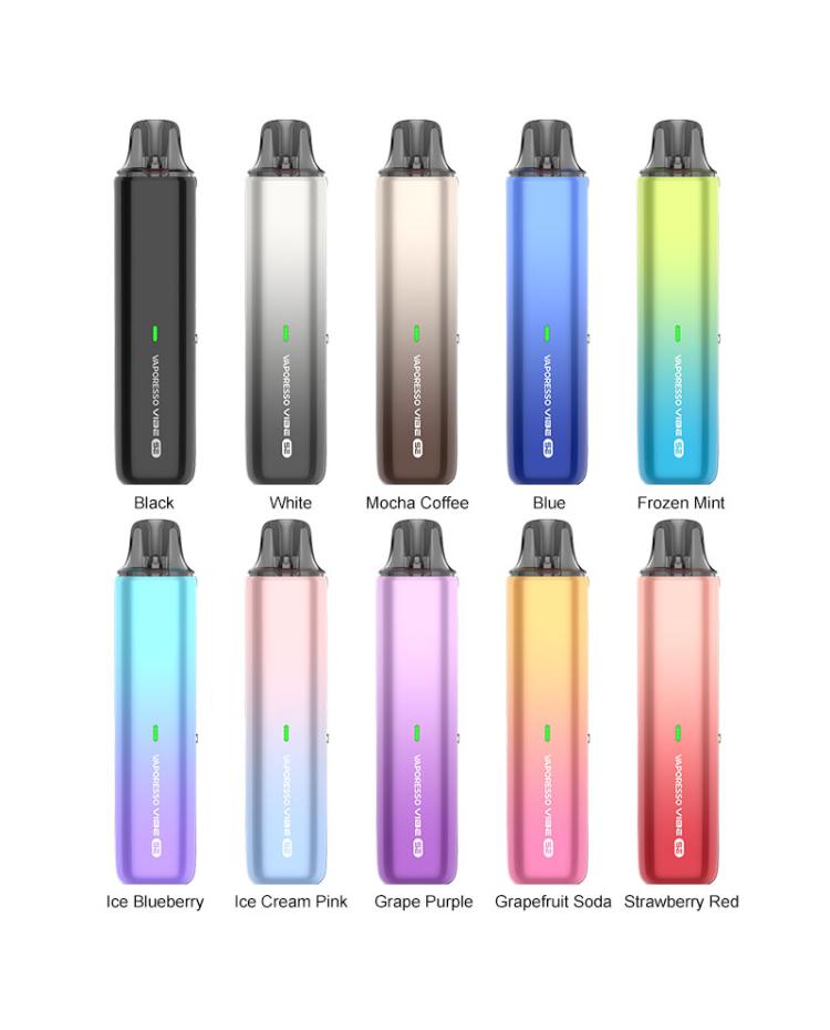 vaporesso vibe se pods Pod System 1100mAh 4.5ml RELX - NOW AVAILABLE Kit and Bundle Colour:Rose Red