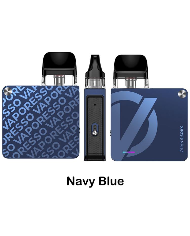 vaporesso xros 3 nano case Pod Kit 1000mAh Choose Flavor:Cherries Strazz Blueberry Punch - Raz Dosing Capsules and Disposable Pouches