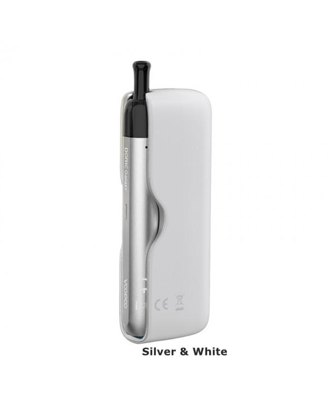 VOOPOO Doric Galaxy Pod Kit With Power Bank Silver & White