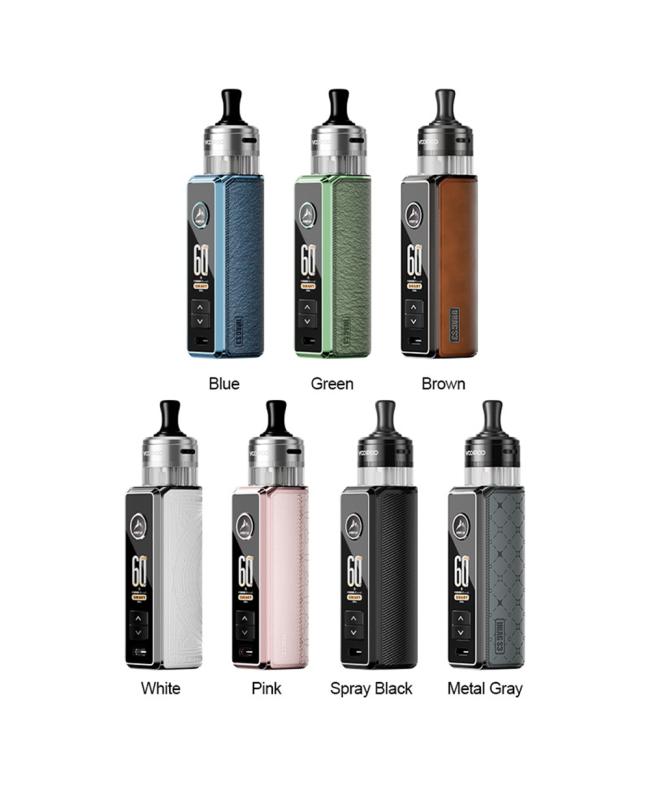VOOPOO Drag S3 Pod Mod Kit 3000mAh with PnP X Cartridge MTL Pod 5ml by Brands vape mod for pod systems - gallery image 2