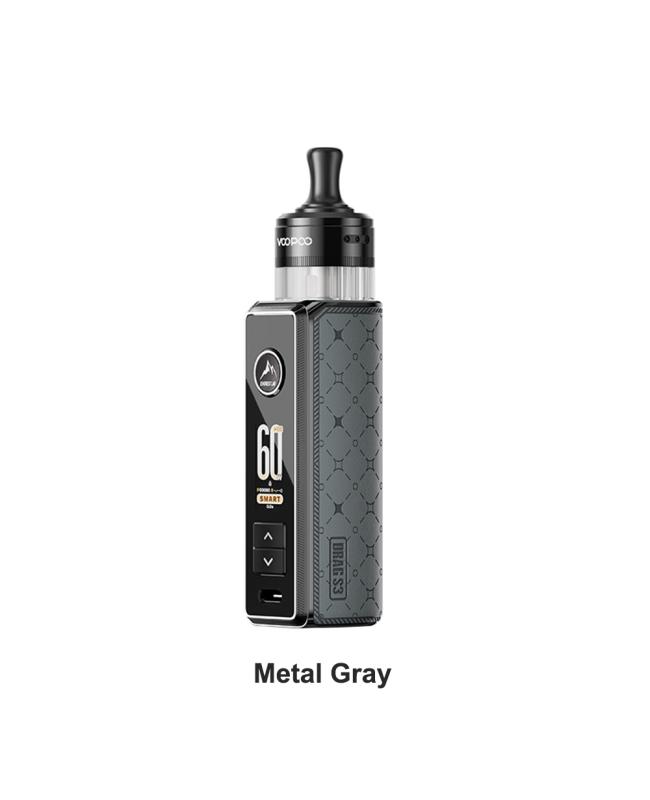 VOOPOO Drag S3 Pod Mod Kit 3000mAh with PnP X Cartridge MTL Pod 5ml by Brands vape mod for pod systems - gallery image 8