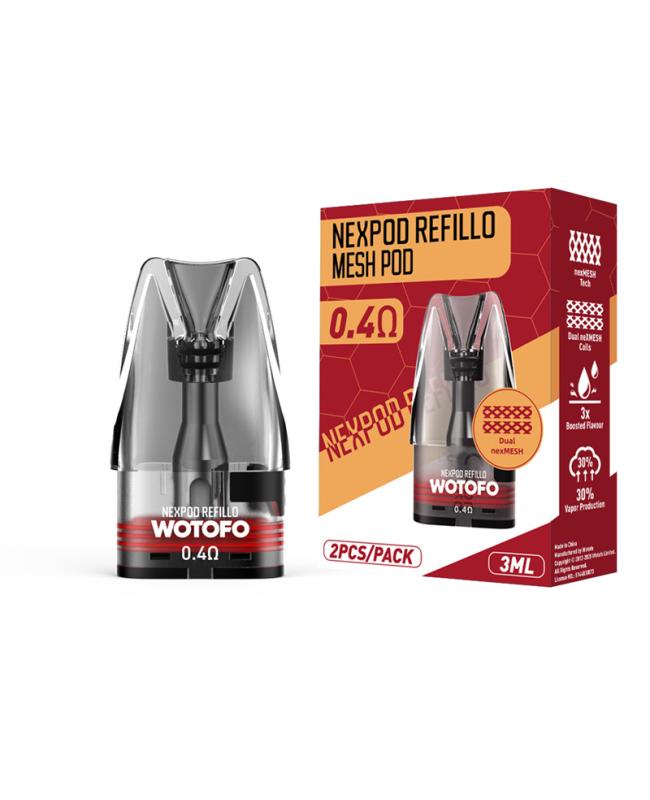 Wotofo nexPOD Refillo Pod Cartridge 3ml 2PCS/Pack by Brands pod system for pod systems - gallery image 7