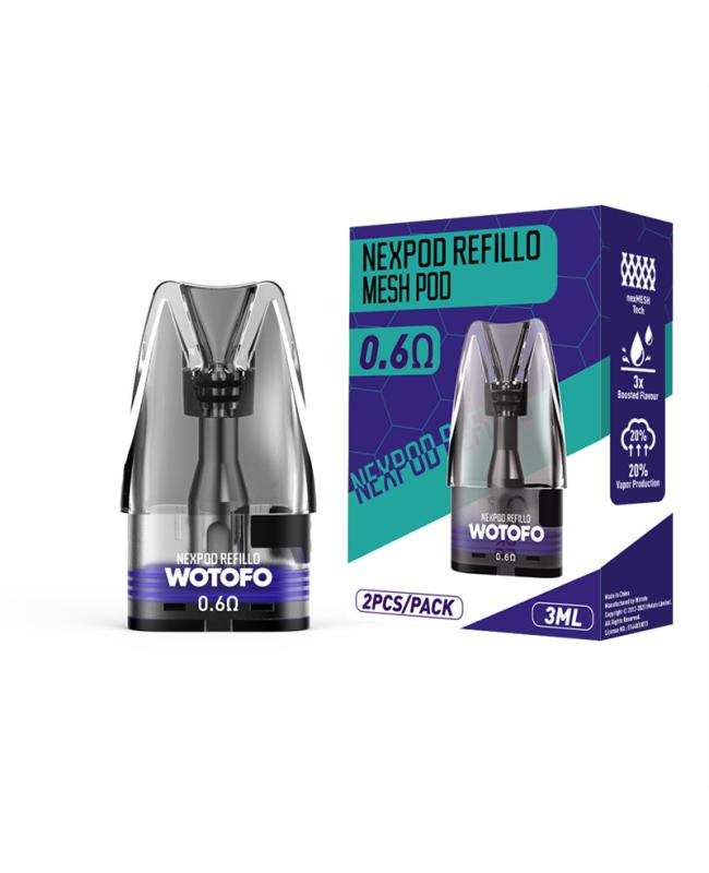 Wotofo nexPOD Refillo Pod Cartridge 3ml 2PCS/Pack by Brands pod system for pod systems - gallery image 8