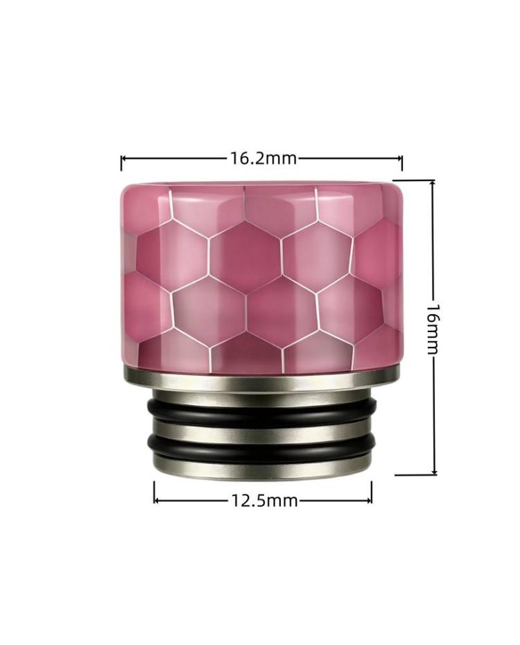 810 battery vape Luminous Drip Tip CannaMate B310-A: Easy Control compatible-with-1008924 Flavors::Fragrant Ruby Dew - Lychee