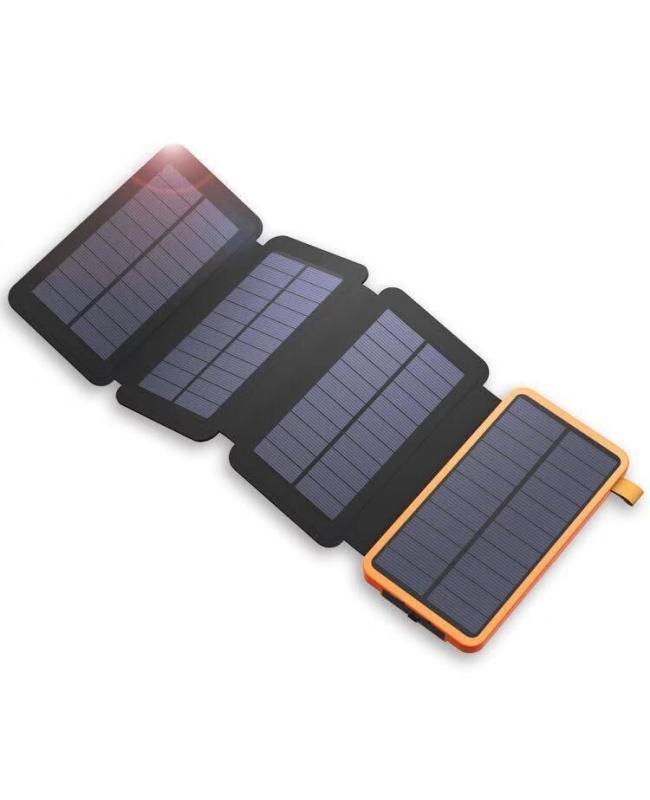 Folding solar charging panel