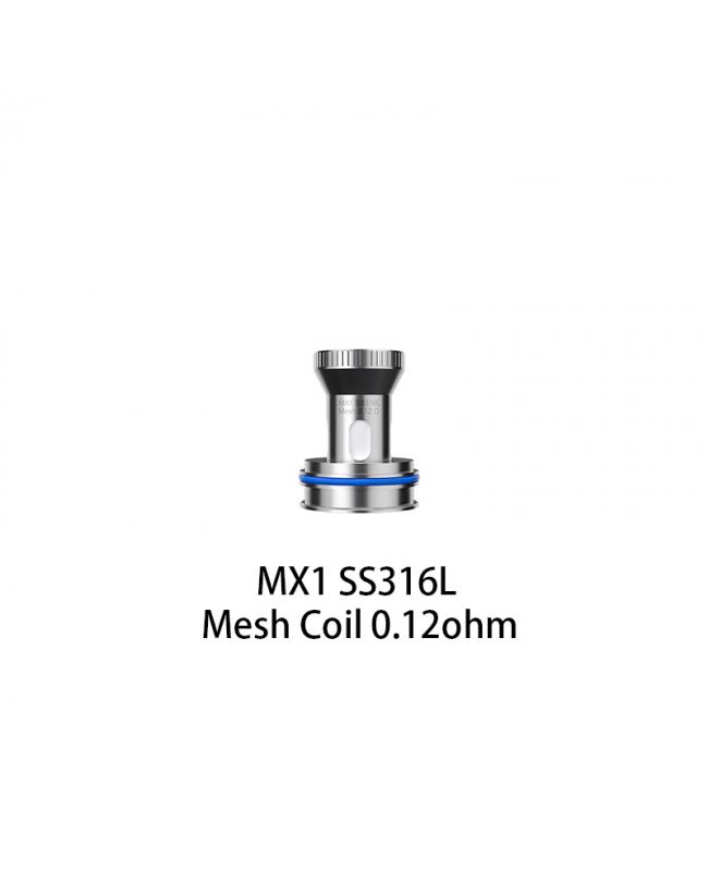 Freemax Maxus Max Replacement Mesh Coil MX1 SS316L Mesh Coil 0.12ohm