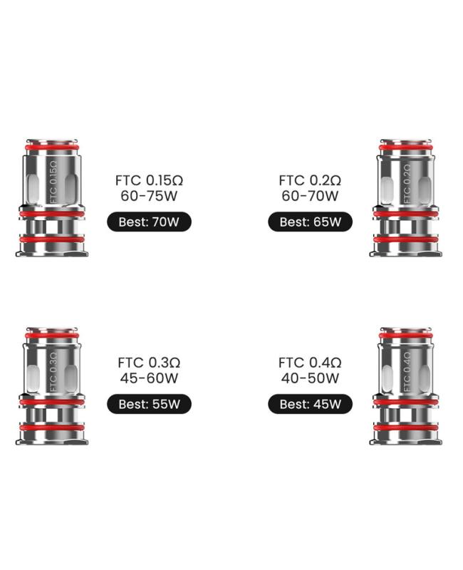 Fumytech FTC Series Coil for Gotank, Dragon Ball Tank 4Pcs/Pack by Brands replacement coil for coils & atomizers - gallery image 2