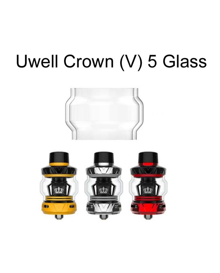 elfbar elfa master akku Uwell Crown V Replacement Glass Tubes 3PCS/Pack