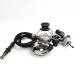 32cm Lightweight Arabic Hookah Metal Shisha Pipe with Single or Double Hose