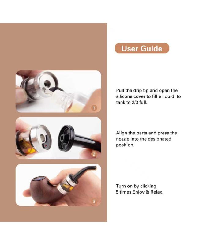 Kamry P6 Epipe Kit Replacement Drip Tip by Brands drip tip for coils & atomizers - gallery image 6