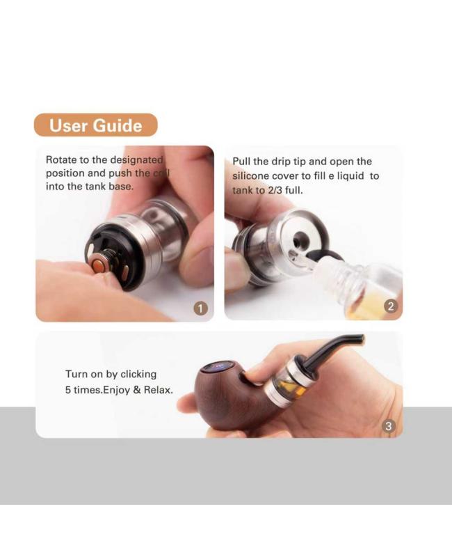 Kamry P6 Epipe Tank Atomizer 2ml by Brands atomizer tank for coils & atomizers - gallery image 6