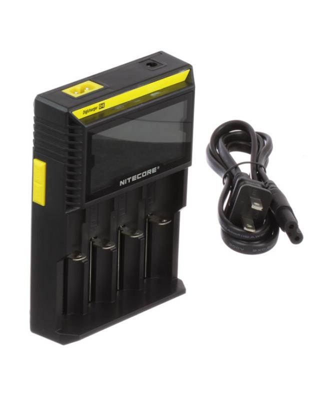 Nitecore D4 4Slots Battery Charger With LCD Screen