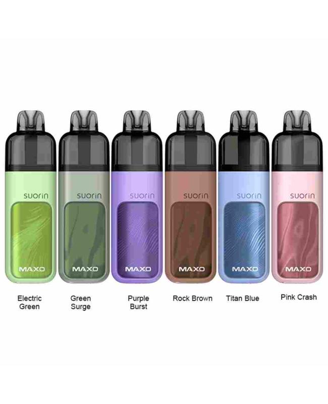 Suorin Maxo Pod System Kit Colors