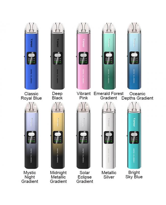 VAPGO Xero Classic Pod System Kit Colors