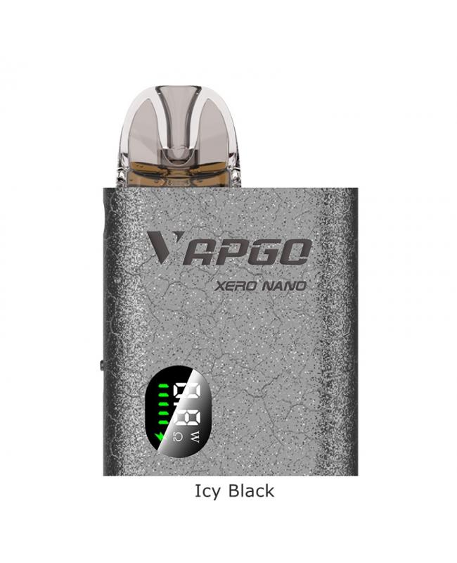 VAPGO Xero Nano Pod Kit Icy Black
