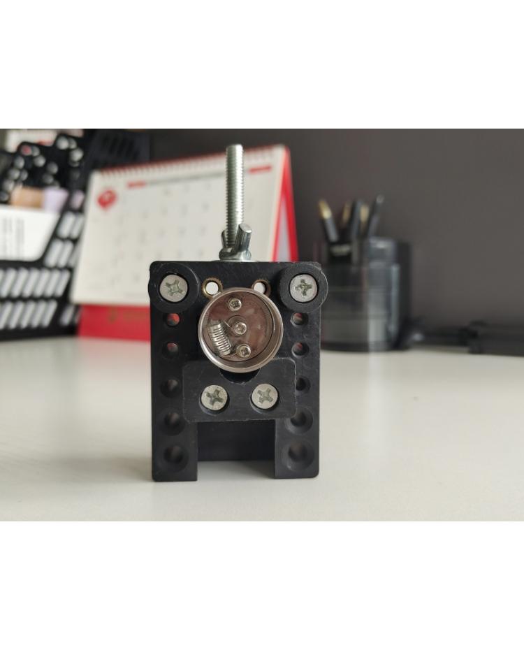 Vape Mod Clamp - Adjustable Rubber & Metal Holder for Coil Building