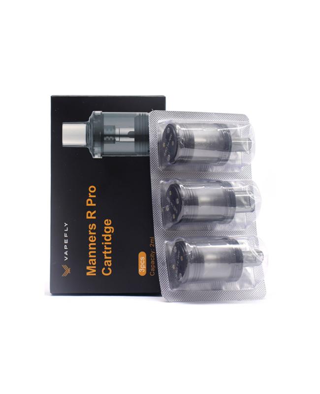 Vapefly Manners R Pro Pod Cartridge 2ml 3PCS/Pack