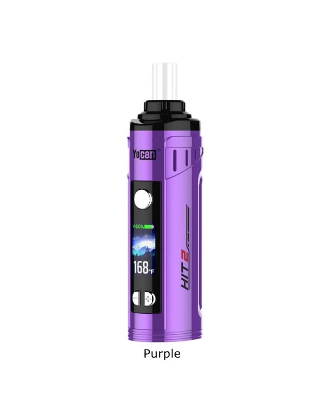 Yocan Hit 2 Dry Herb Vaporizer Purple
