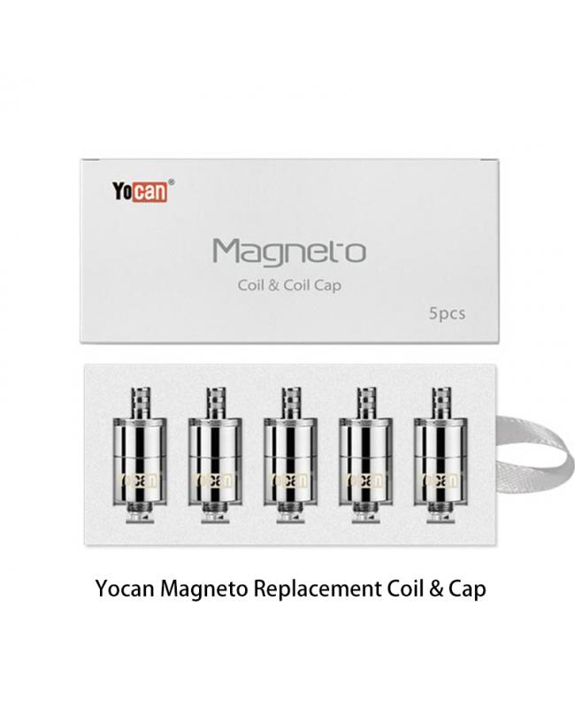 Yocan Magneto Replacement Coil & Cap 5pcs