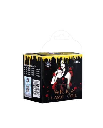 Demon Killer Wick Flame SS316L Pre Built Coils For Sale