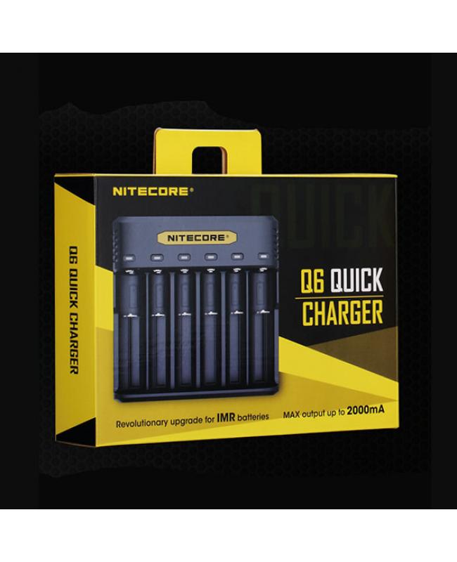 Nitecore Q6 6 Slots Battery Charger