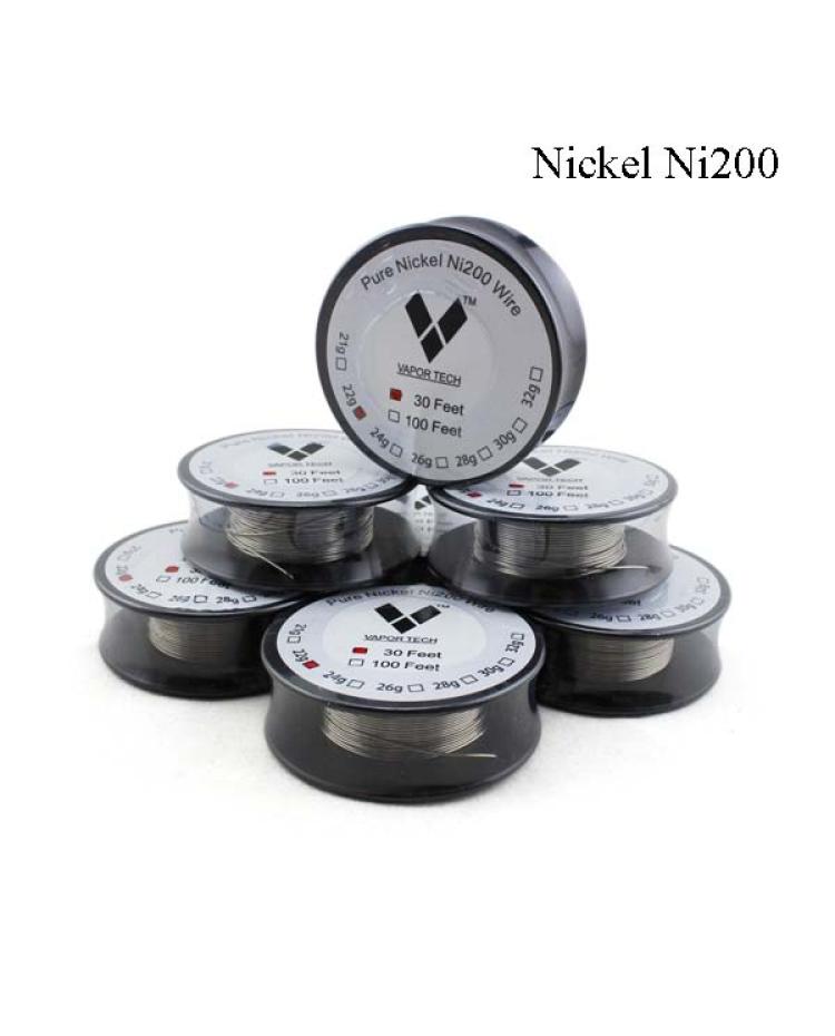 thumbnail image 2 of Master Of Clouds Ni200 Pure Nickel 200 Non-Resistance Wire - 25 Ft, 24 Gauge (0.51mm) For Vaping Or DIY 2 of 6