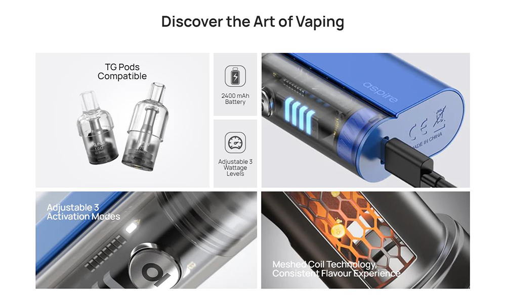 aspire tg pod 3ml Unterschied zwischen 0,8 Ohm und 1,1 Ohm Refill-Pods: Welcher Pod ist der  richtige für dich?