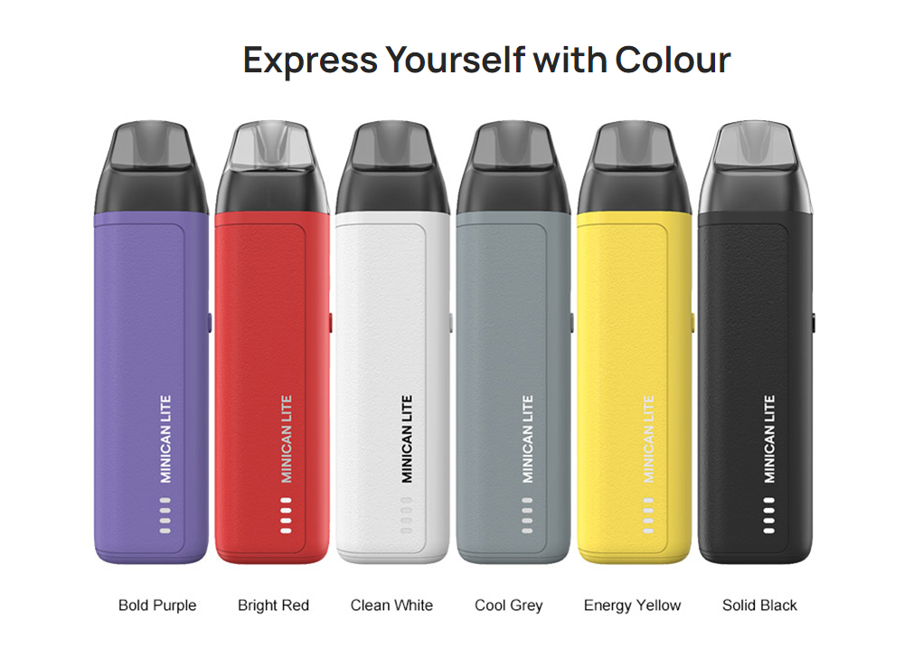 Aspire Minican Lite Pod System Kit 1200mAh 3ml