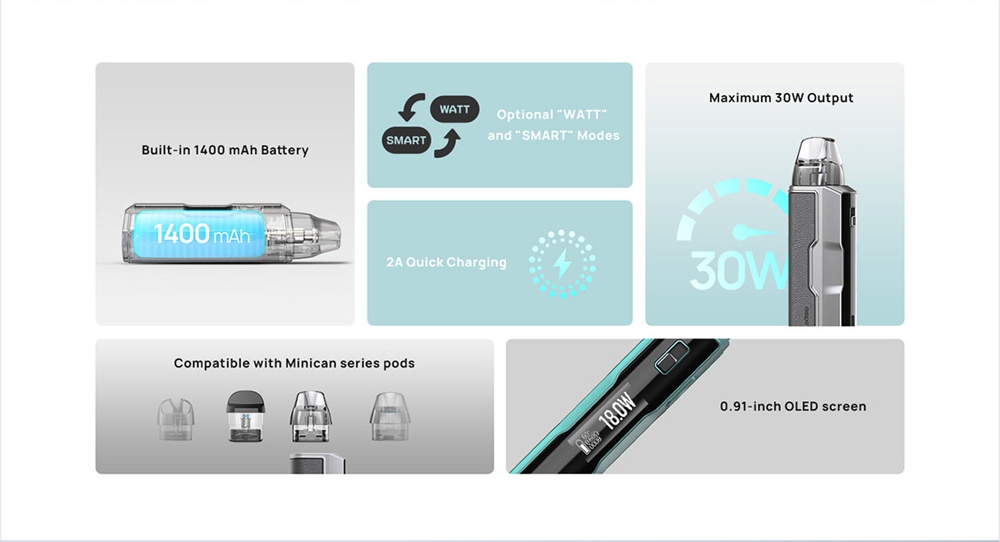 Aspire Pulz Pro Pod System Kit 1400mAh 3ml