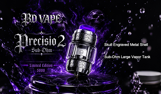 BD Vape Precisio 2 Sub-ohm Tank 5.5ml/7.5ml