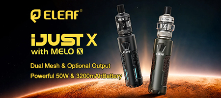 Eleaf iJust X Kit with Melo X Tank 3200mAh