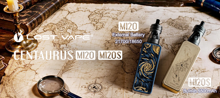 Lost Vape Centaurus M120/M120S Mod Kit with Centaurus Nano MTL Tank 5500mAh