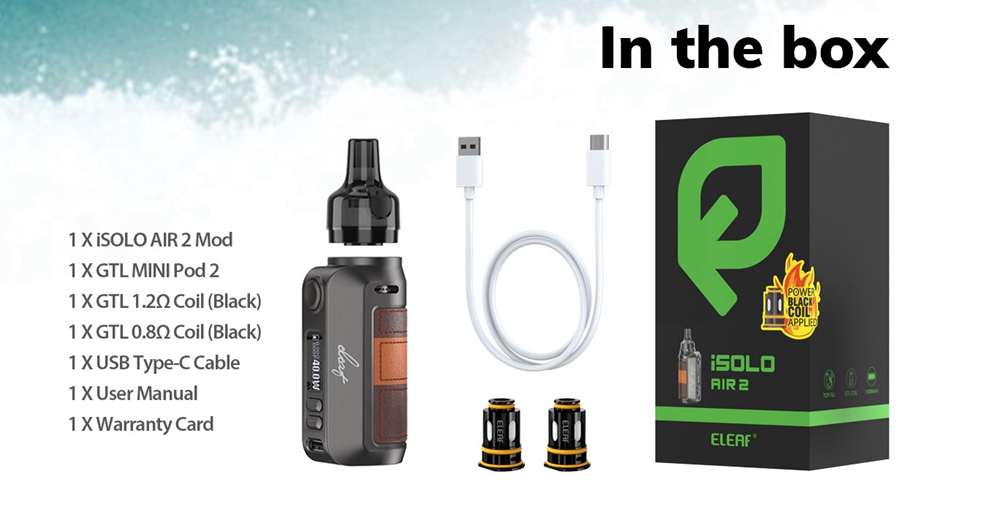 Eleaf iSOLO AIR 2 Pod Kit