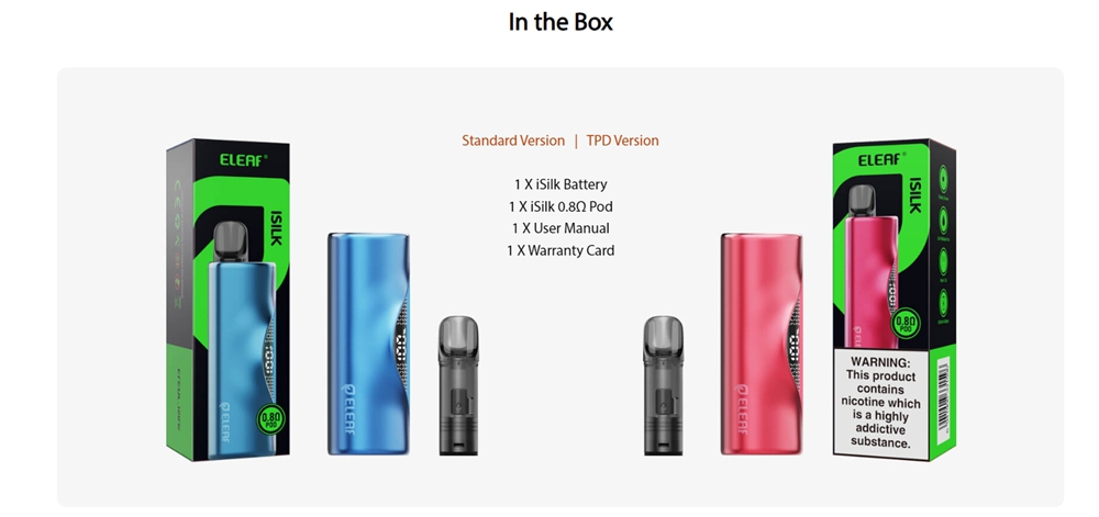 Eleaf-iSilk-Kit