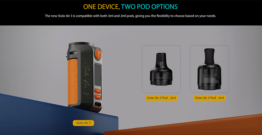 elfbar nachfüll pod läuft aus Eleaf iSolo Air Pod Kit main image 0