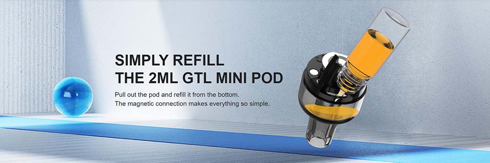 Eleaf GTL Mini Pod With Bottom Airflow Adjustable
