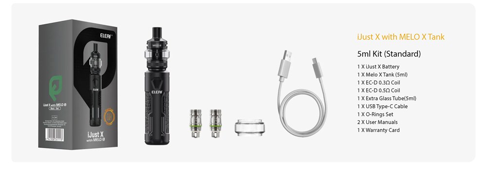 Eleaf-iJust-X-Kit