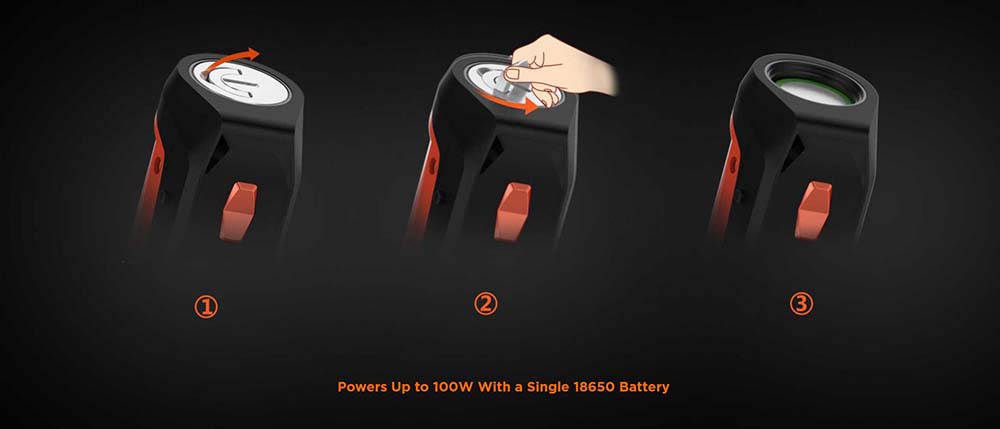 Aegis Solo Max Output Power Up to 100W
