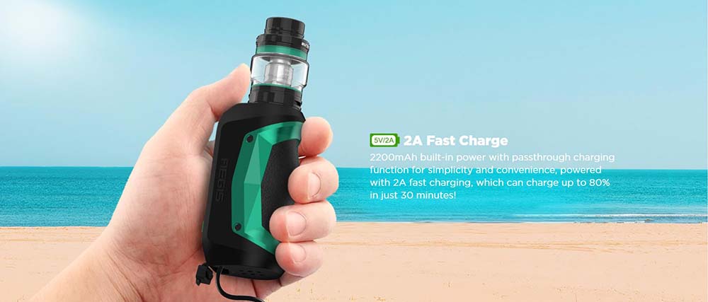 Aegis Mini With 2A Fast Charging System