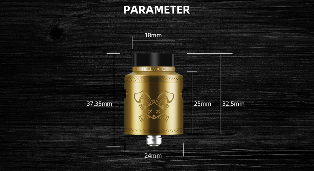 Hellvape Dead Rabbit V2 24MM RDA