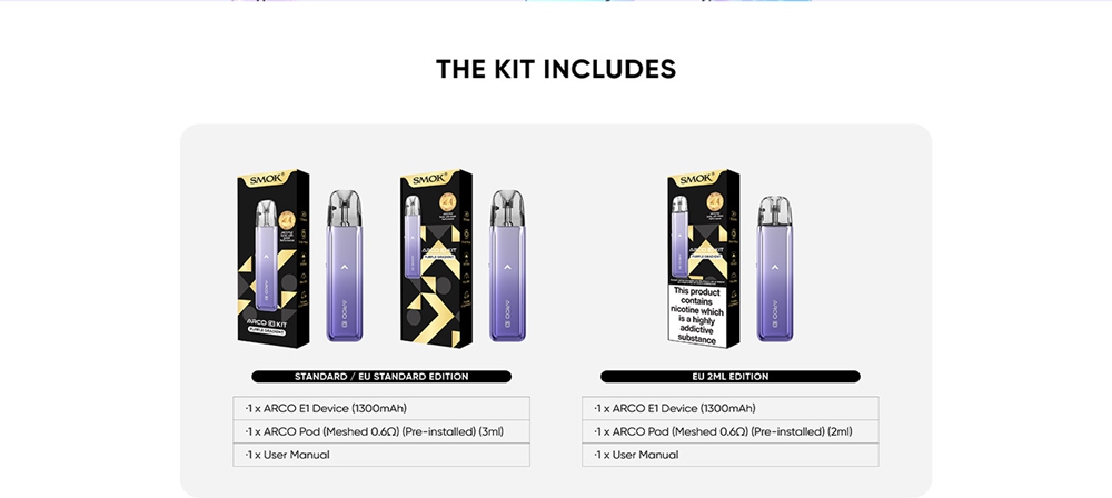 SMOK-ARCO-E1-Pod-System-Kit