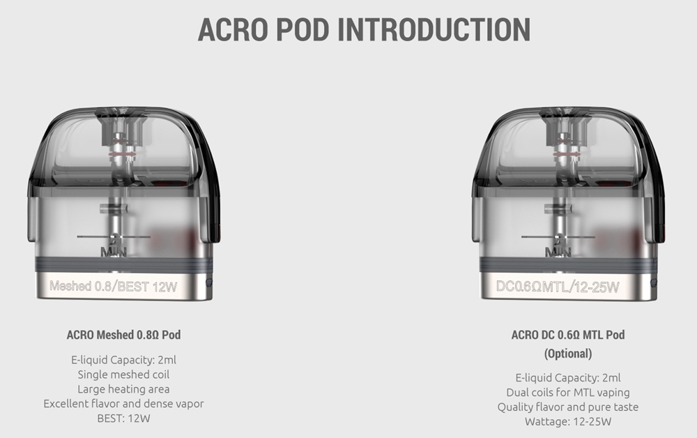 Smok ACRO Pod Kit from Premier Vaping for £19.99