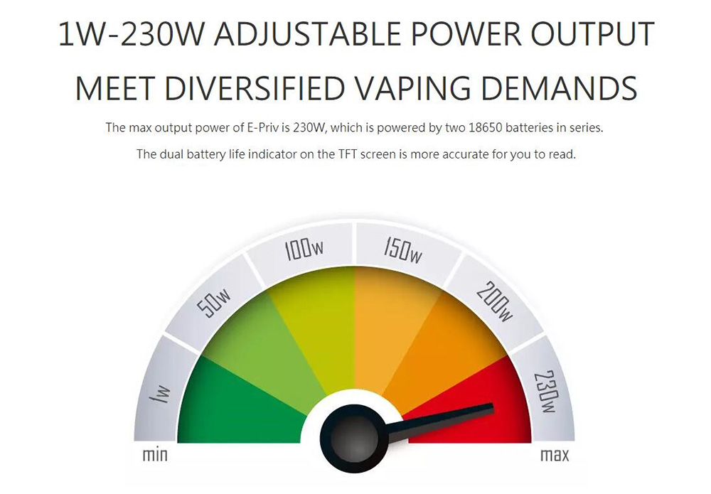 Smok E-PRIV 230W Vape Kit