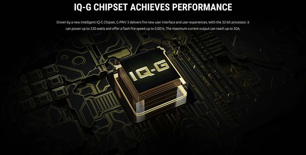 Smok G-PRIV 3 230W Kit WIth IQ-G Chipset
