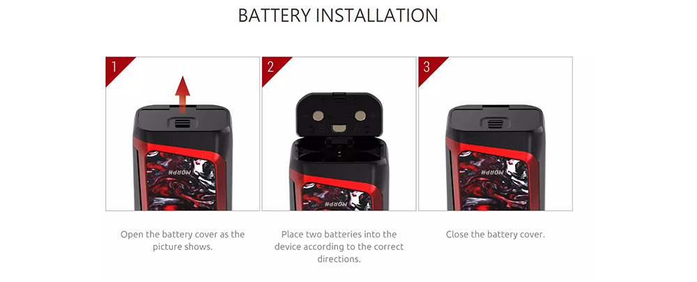 How TO Install Batteries In The Morph Mod