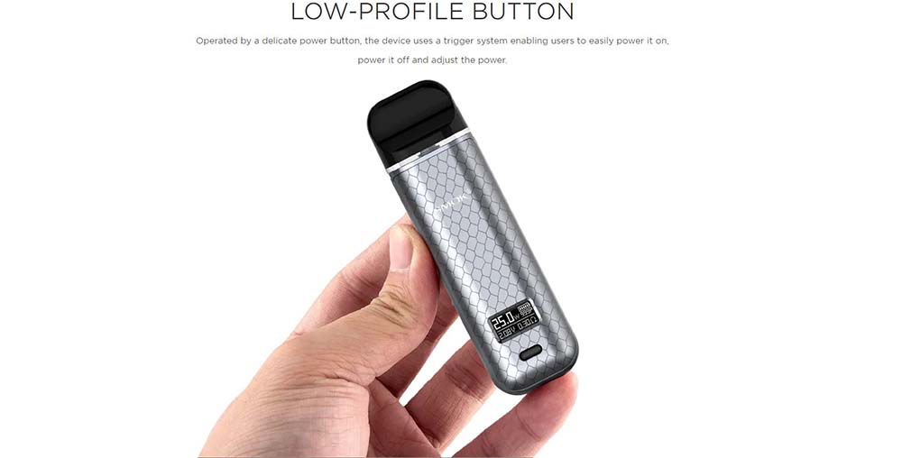 Smoktech NOVO X Kit With Low Profile Button