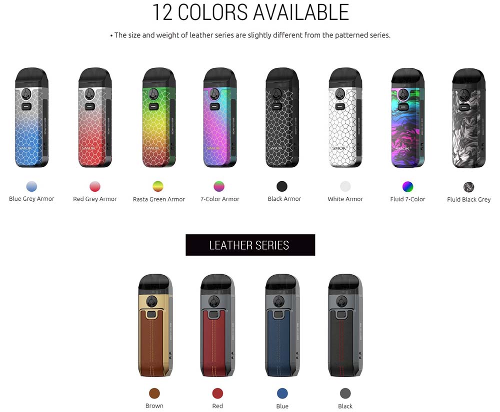 Smok Nord 4 Colors Available