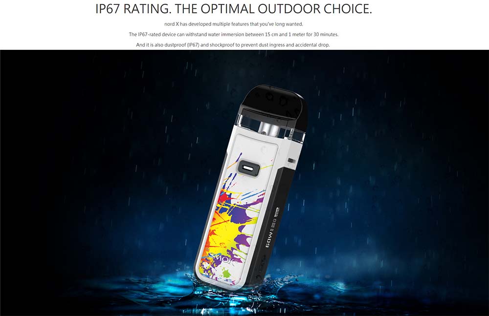 Nor X Kit With IP67 Waterproof Feature